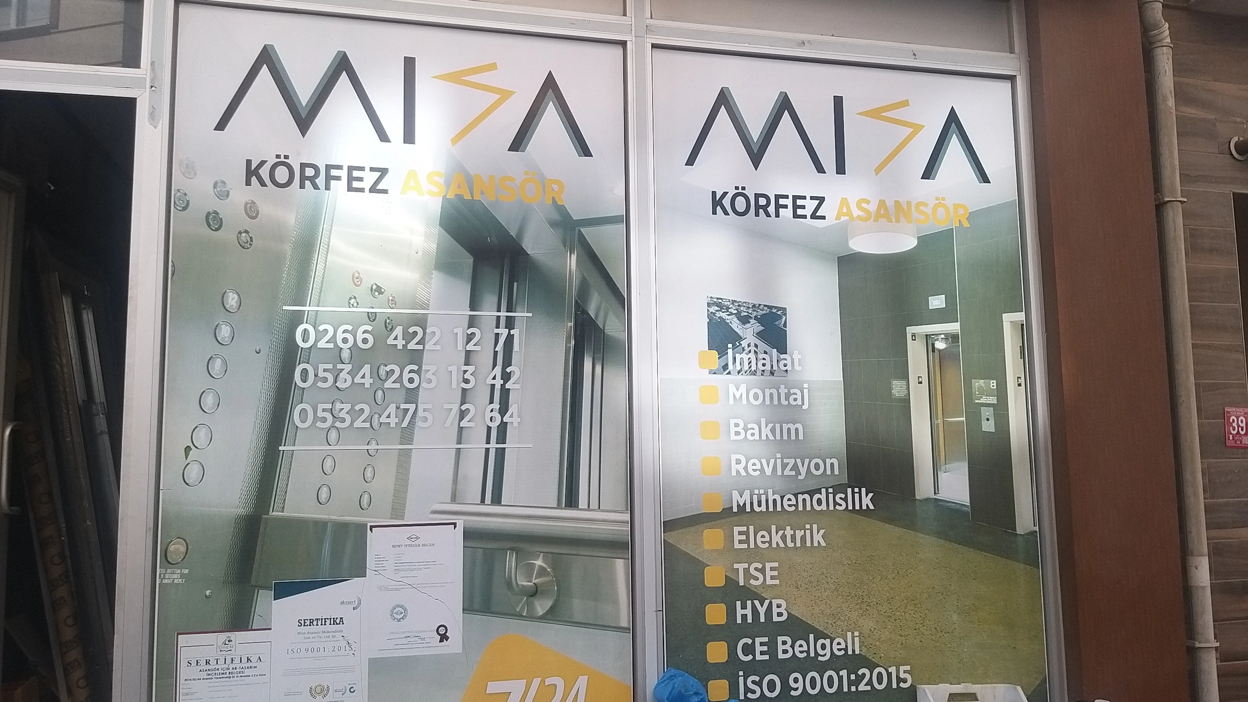 Misa Körfez Asansör uygulama görseli